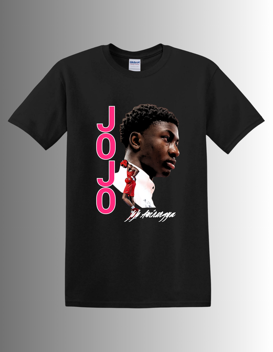 JoJo Pink Signature Tee - BLACK