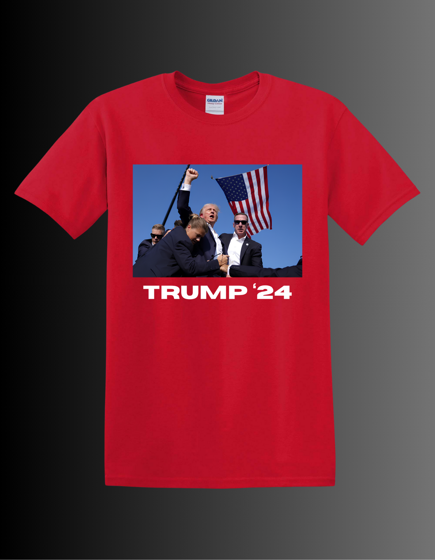 Trump's Patriotic stand - Unisex Short sleeve